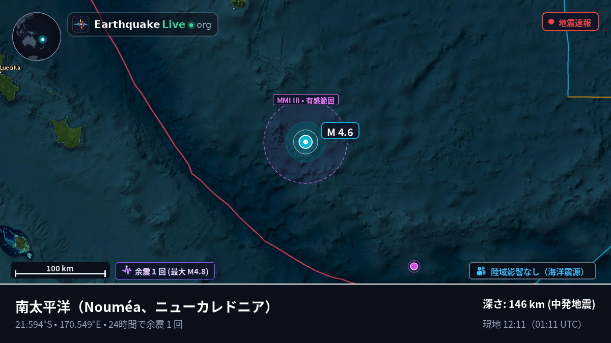 南太平洋 (ニューカレドニア)