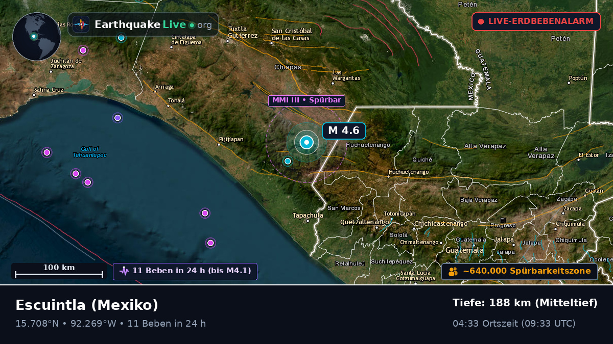 Chiapas, Mexiko