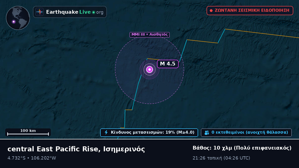 Νότιος Ειρηνικός Ωκεανός (Ισημερινός)