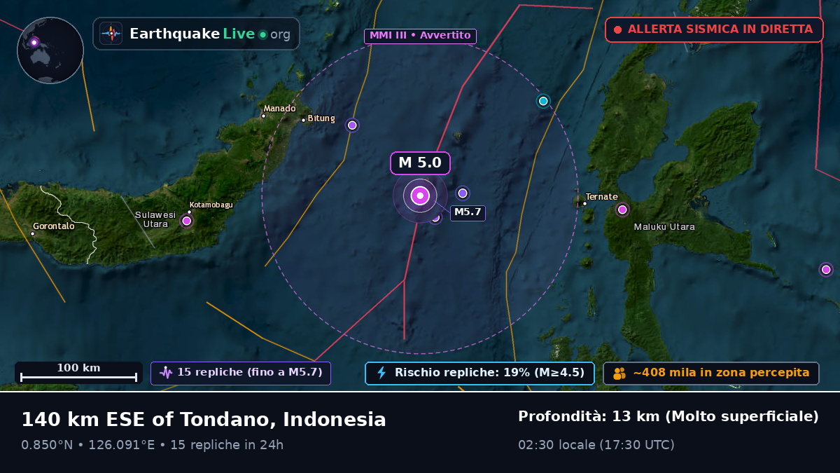 Mare delle Molucche (Indonesia)