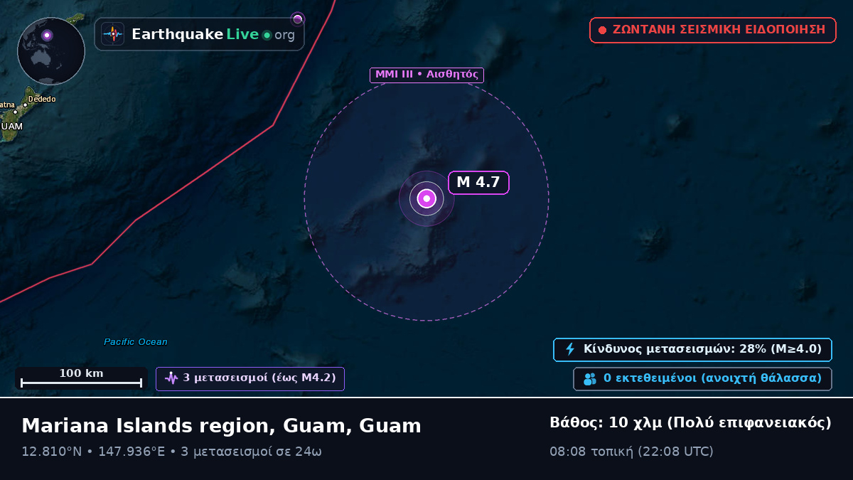 Βόρειος Ειρηνικός Ωκεανός (Guam)