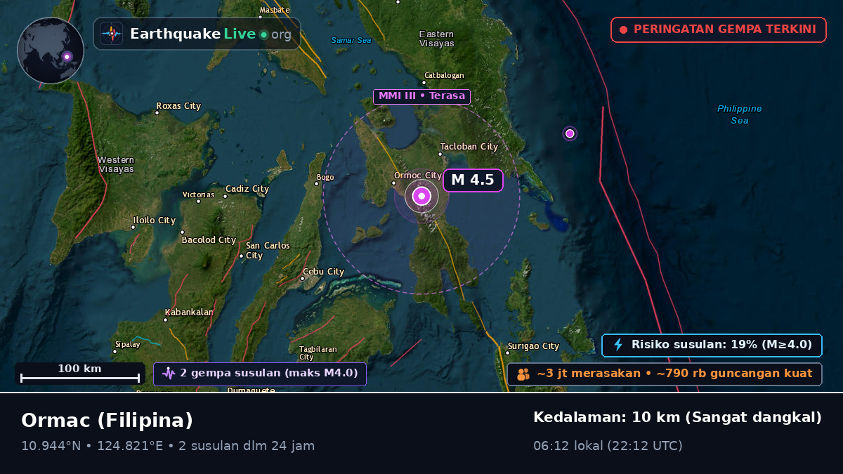 Ormac, Leyte, Filipina
