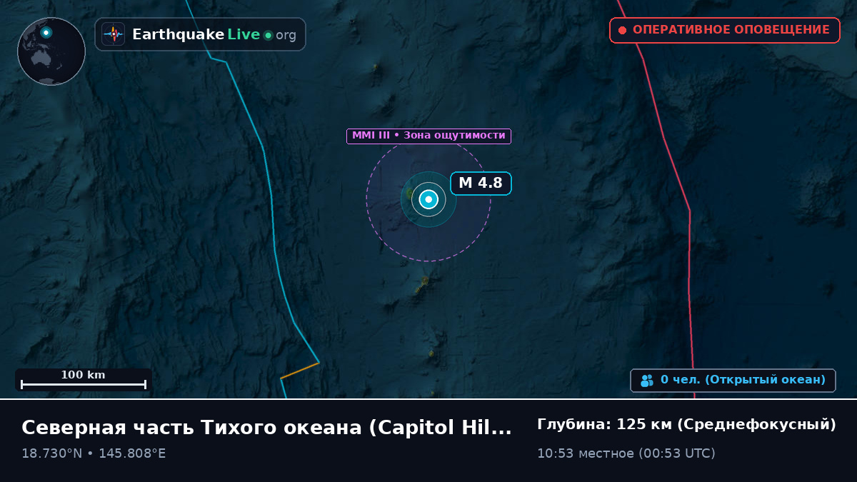 Северная часть Тихого океана (Northern Mariana Islands)
