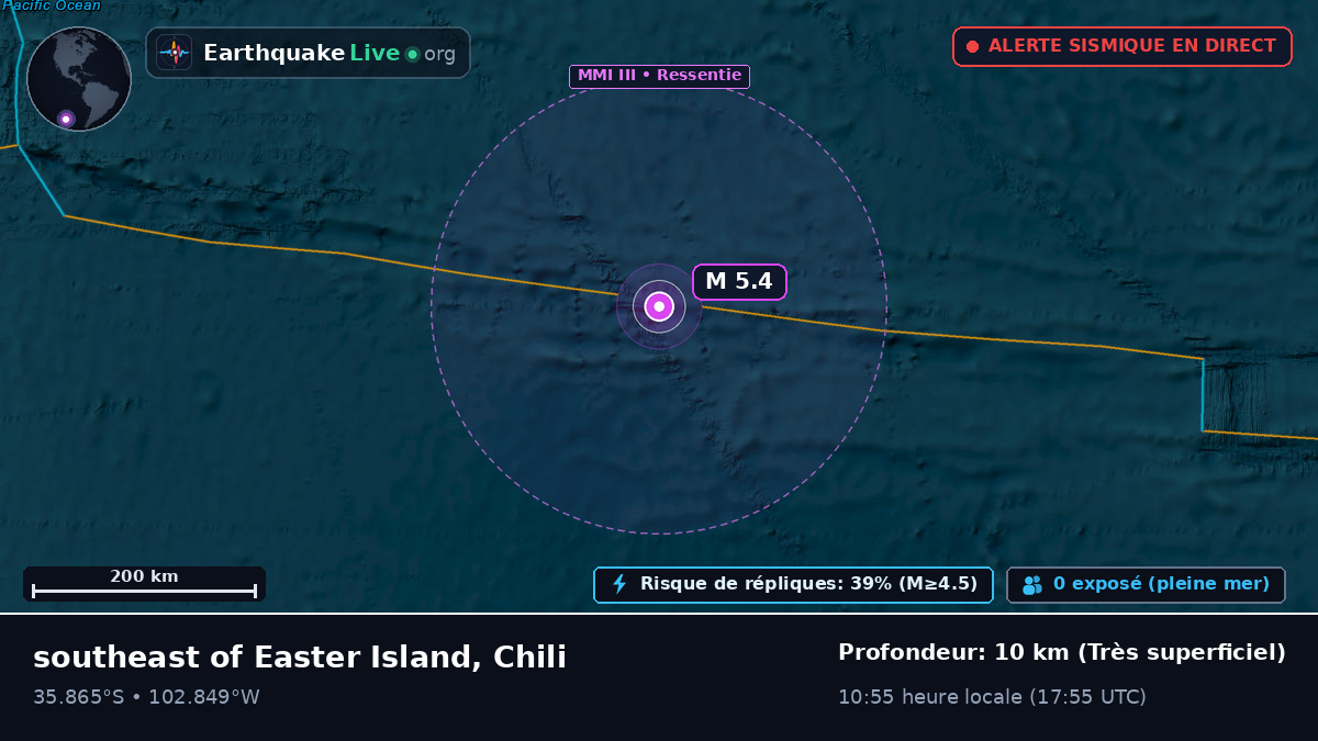 Océan Pacifique Sud (Chili)