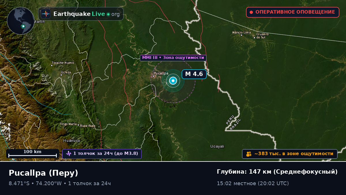 Ucayali, Перу