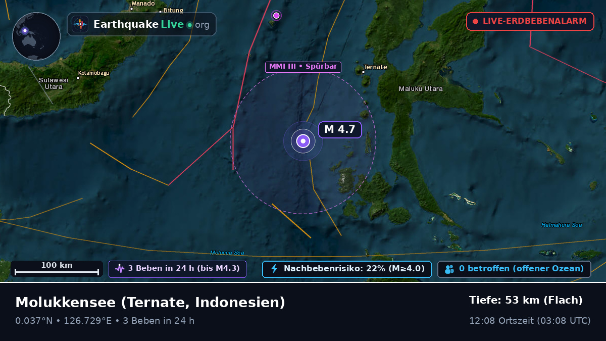 Molukkensee (Indonesien)