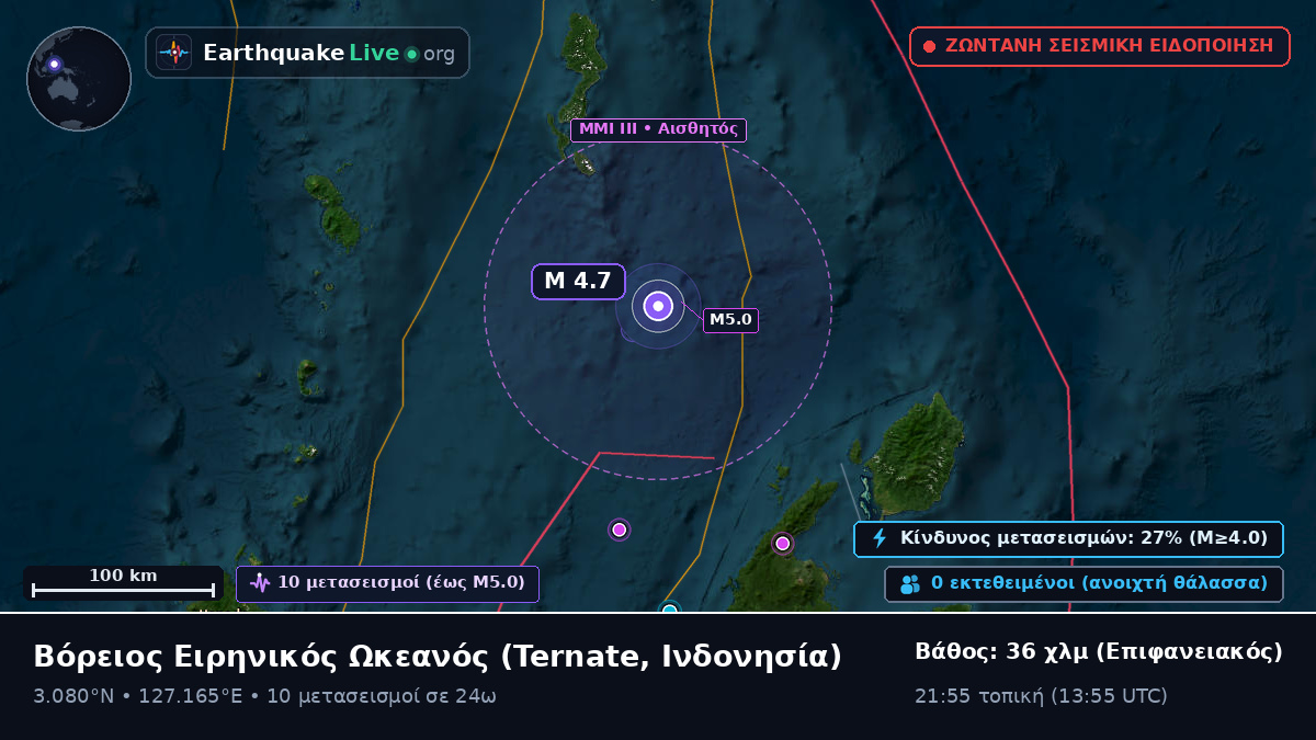 Βόρειος Ειρηνικός Ωκεανός (Ινδονησία)