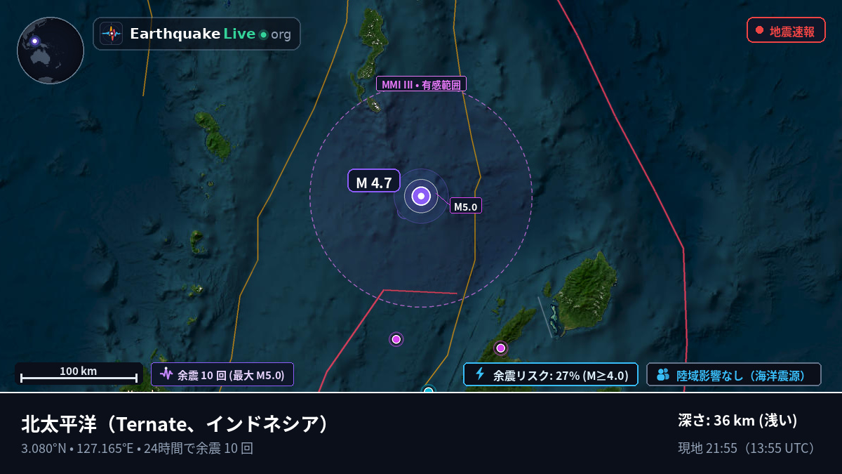 北太平洋 (インドネシア)