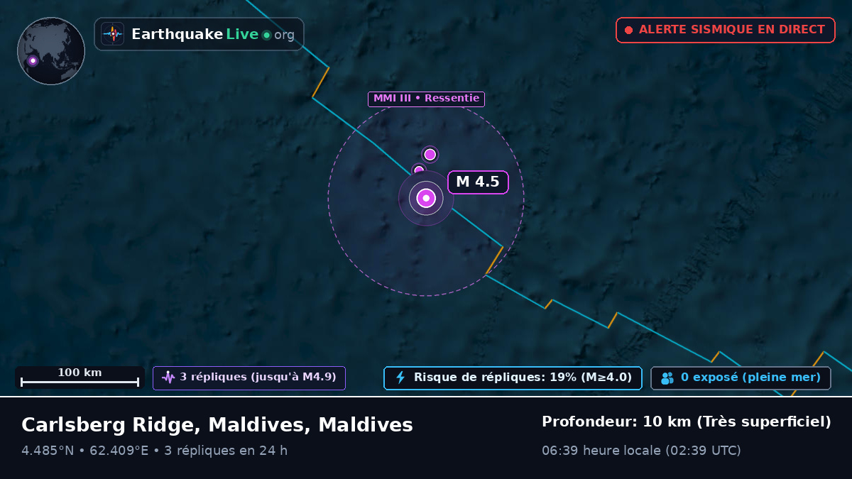 Océan Indien (Maldives)