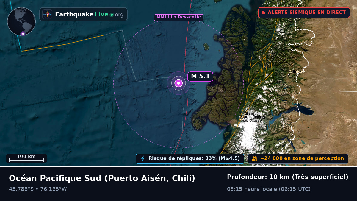 Océan Pacifique Sud (Chili)