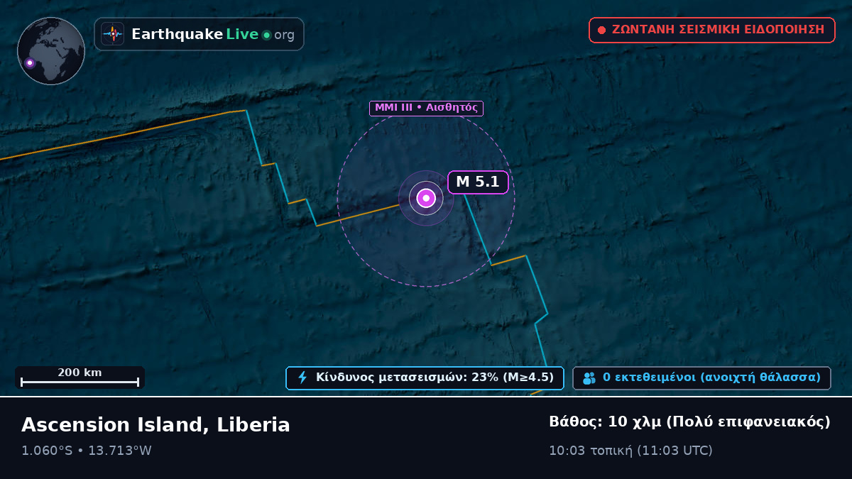 Νότιος Ατλαντικός Ωκεανός (Liberia)