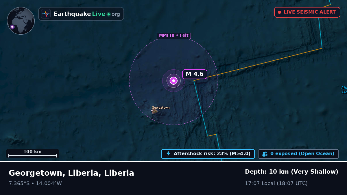 South Atlantic Ocean (Liberia)