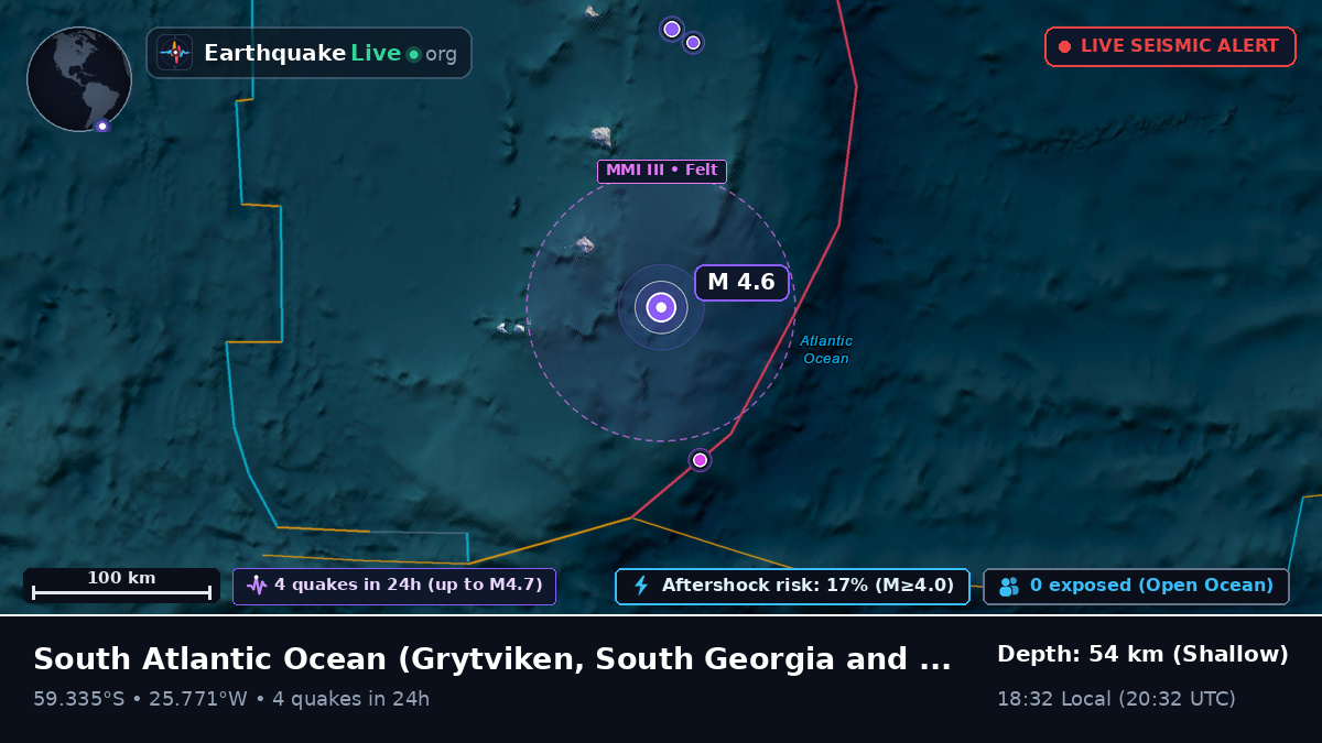South Atlantic Ocean (South Georgia and the Islands)