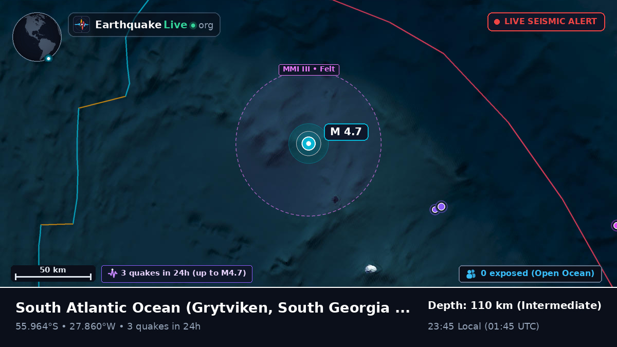 South Atlantic Ocean (South Georgia and the Islands)