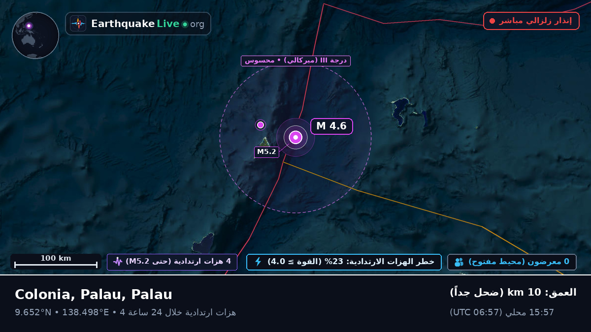 بحر الفلبين (Palau)
