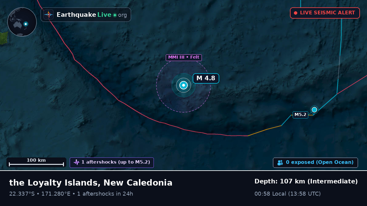 South Pacific Ocean (New Caledonia)