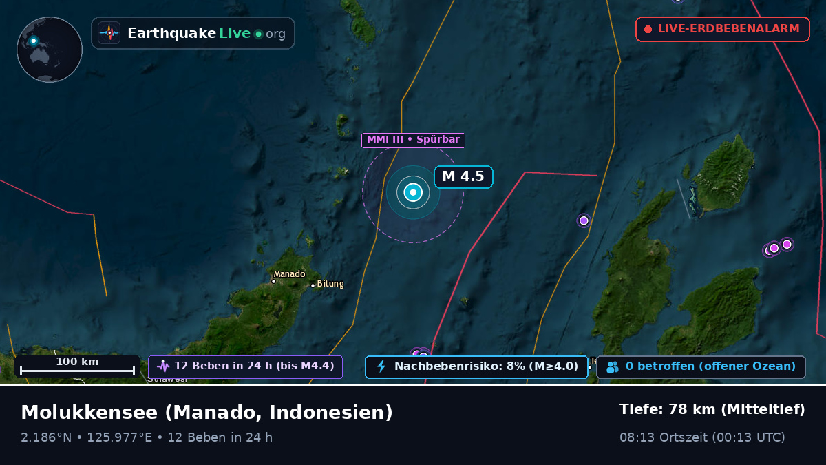 Molukkensee (Indonesien)