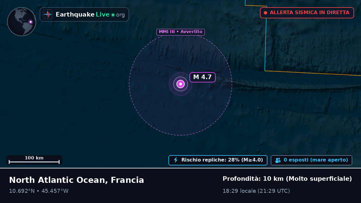 Oceano Atlantico settentrionale (Francia)