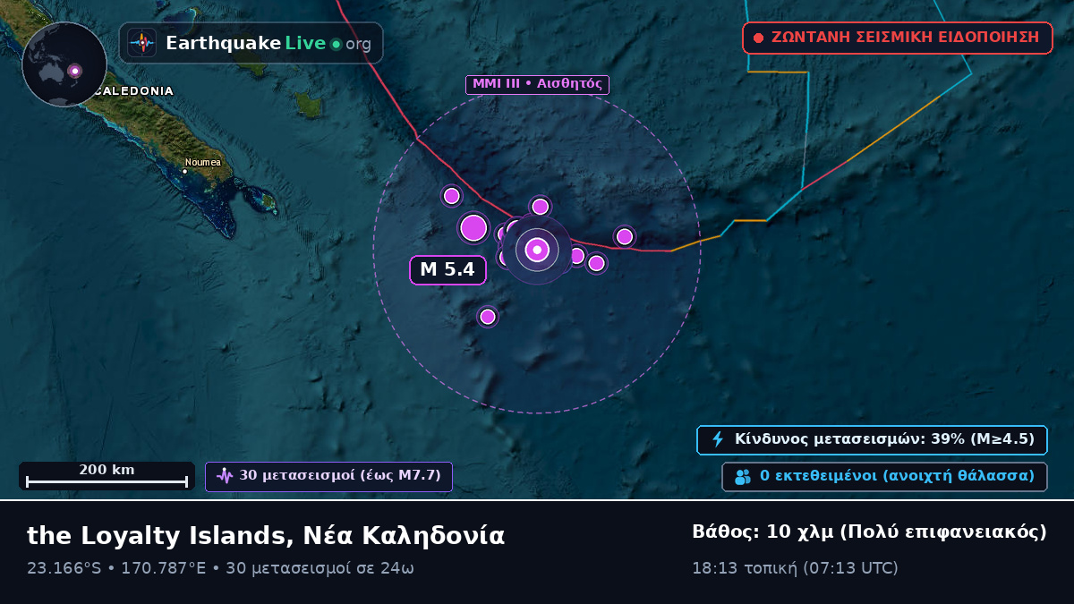 Νότιος Ειρηνικός Ωκεανός (Νέα Καληδονία)