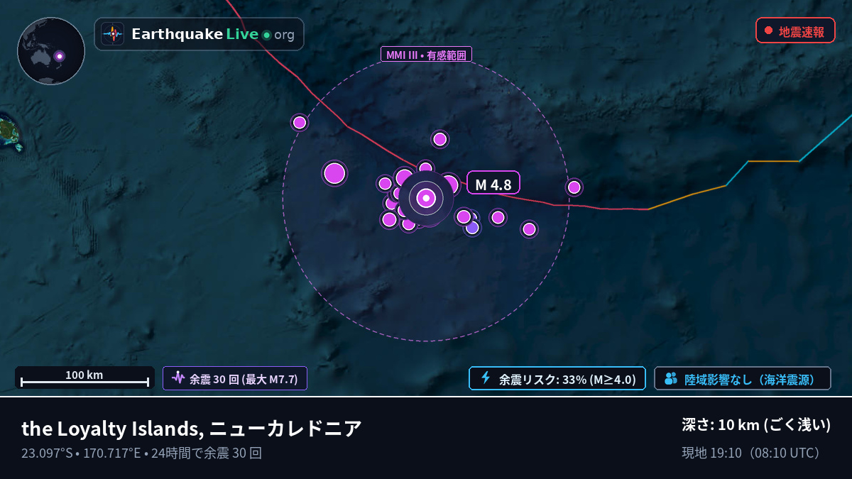 南太平洋 (ニューカレドニア)