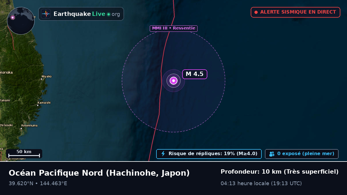Océan Pacifique Nord (Japon)