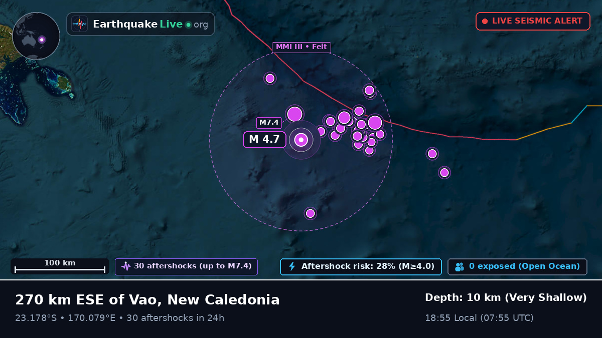 South Pacific Ocean (New Caledonia)