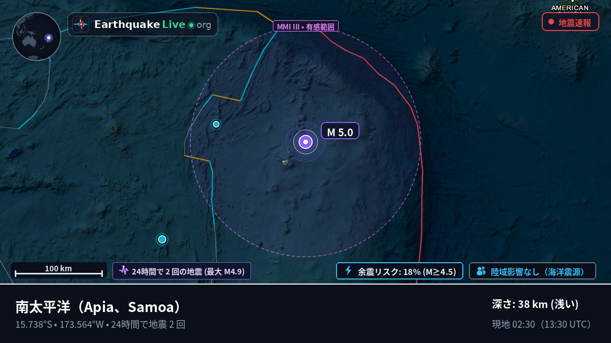 南太平洋 (Samoa)
