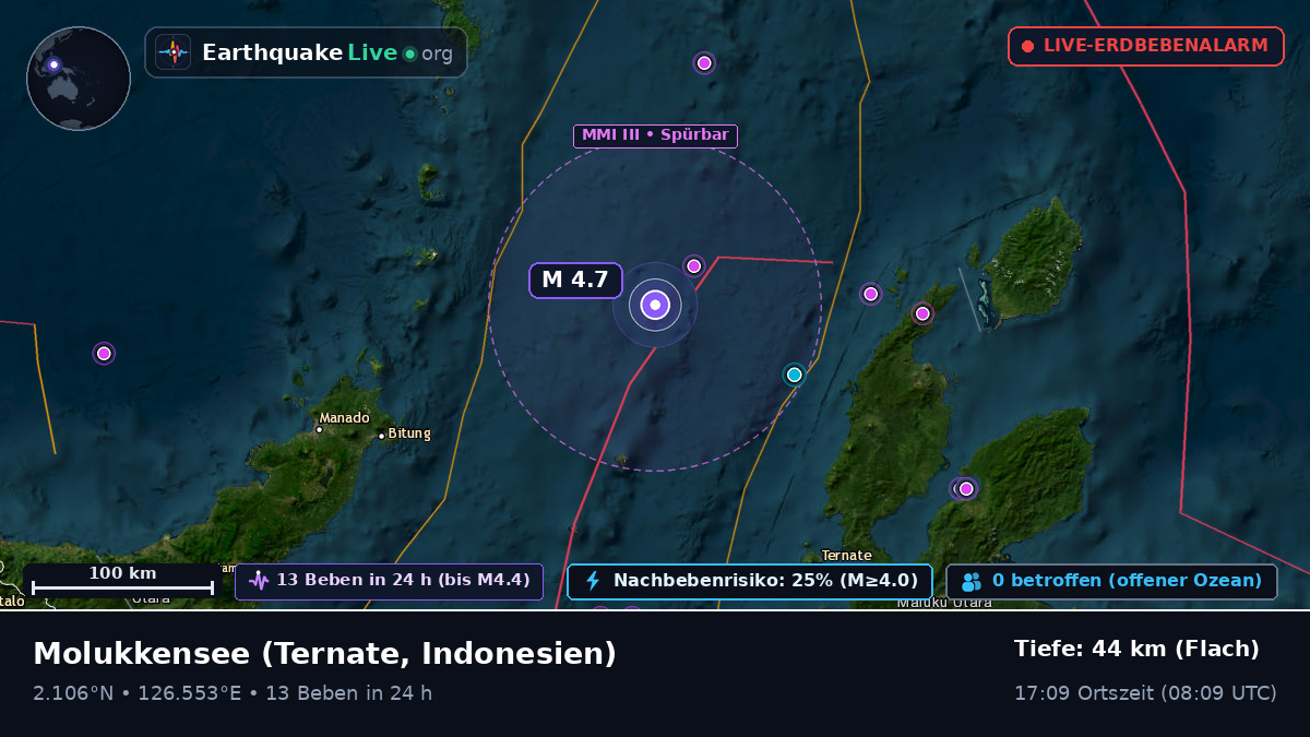 Molukkensee (Indonesien)