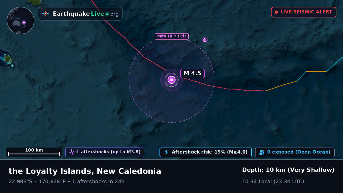 South Pacific Ocean (New Caledonia)