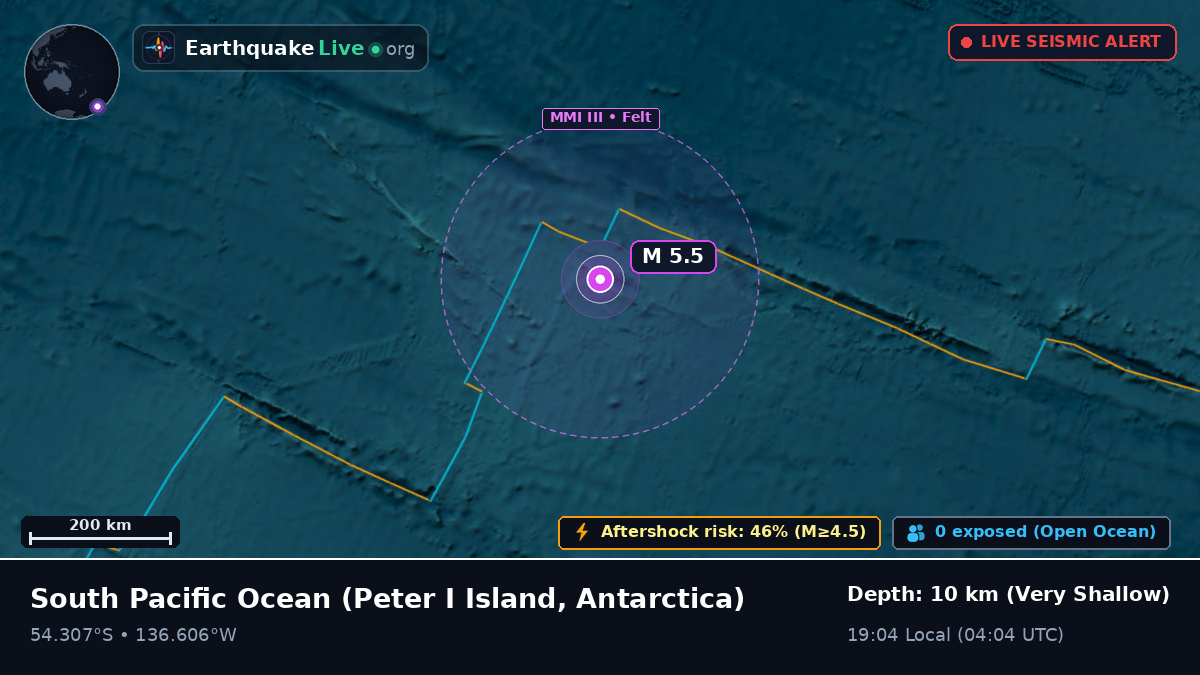 South Pacific Ocean (Antarctica)