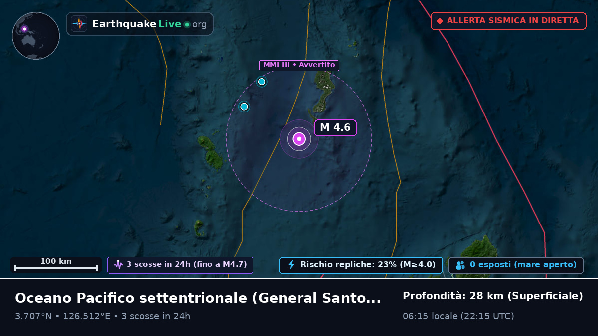 Oceano Pacifico settentrionale (Filippine)