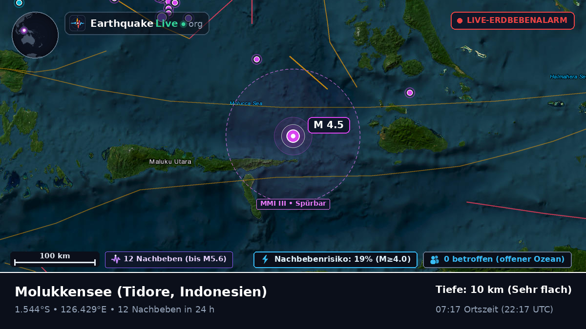 Molukkensee (Indonesien)