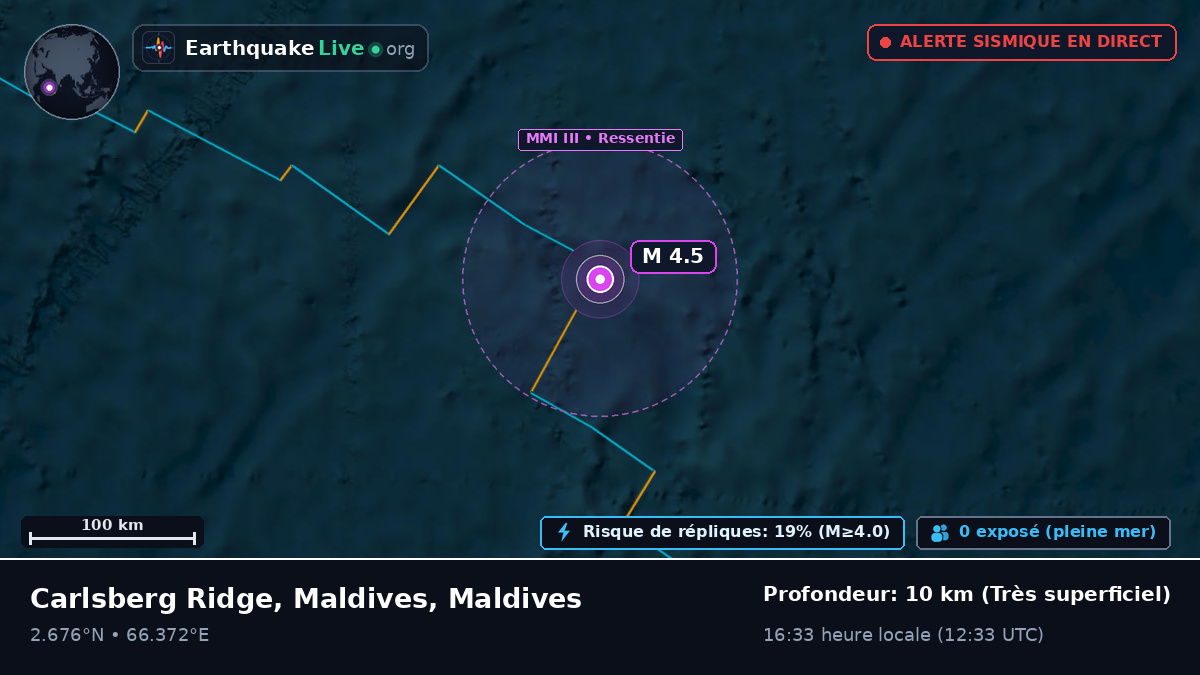Océan Indien (Maldives)
