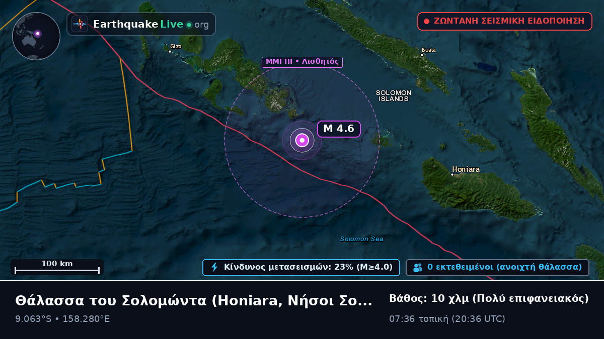 Θάλασσα του Σολομώντα (Νήσοι Σολομώντα)