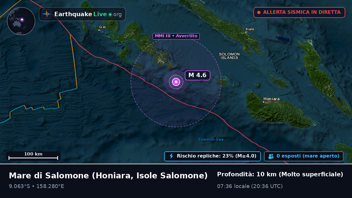 Mare di Salomone (Isole Salomone)