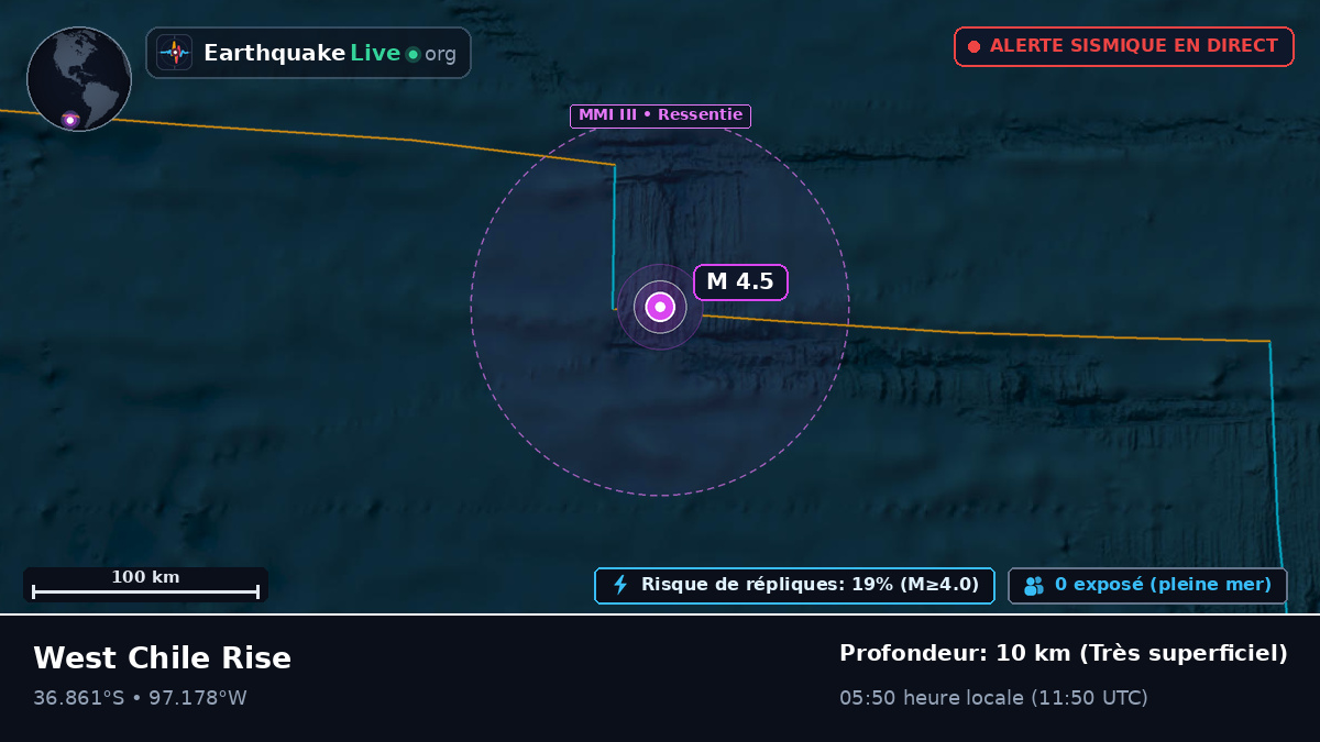 Océan Pacifique Sud (Chili)