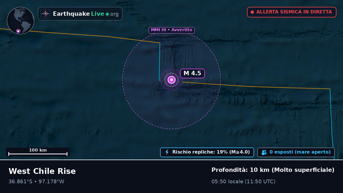 Oceano Pacifico meridionale (Cile)