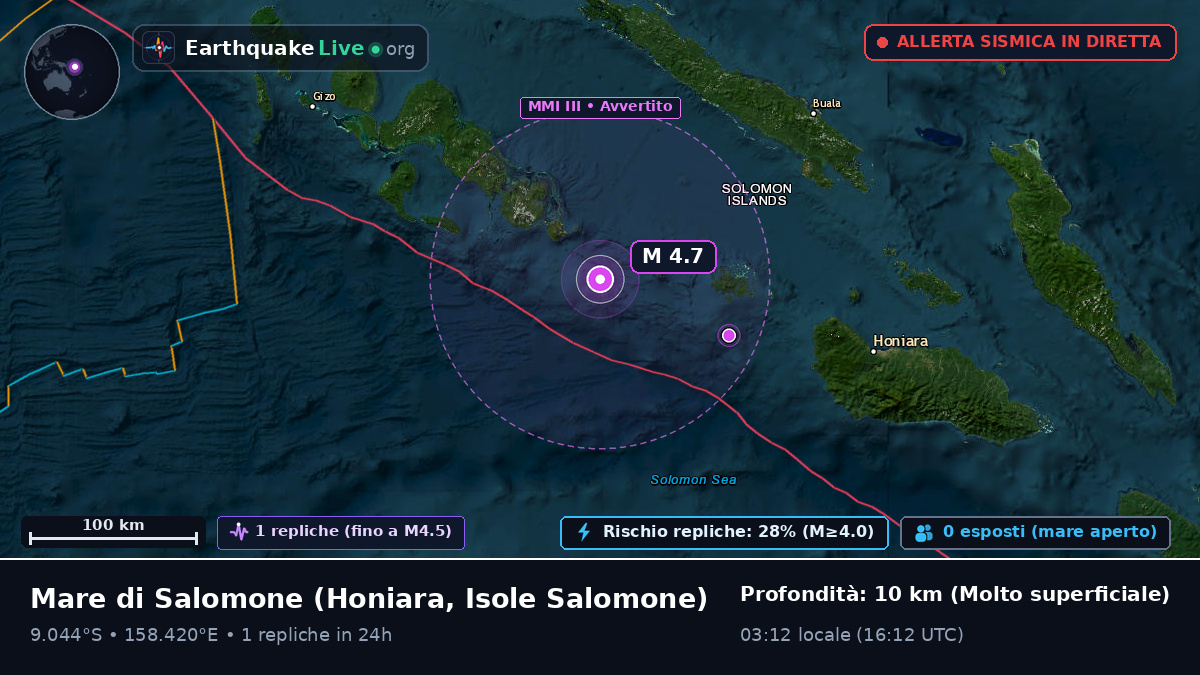 Mare di Salomone (Isole Salomone)