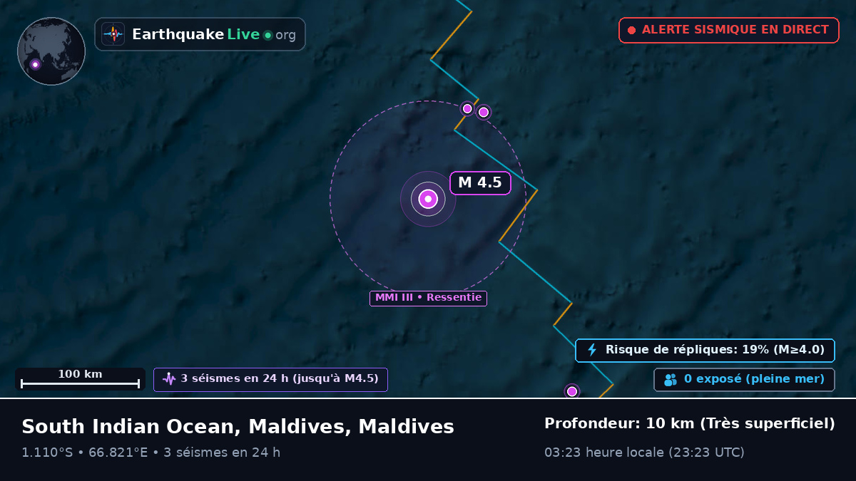 Océan Indien (Maldives)