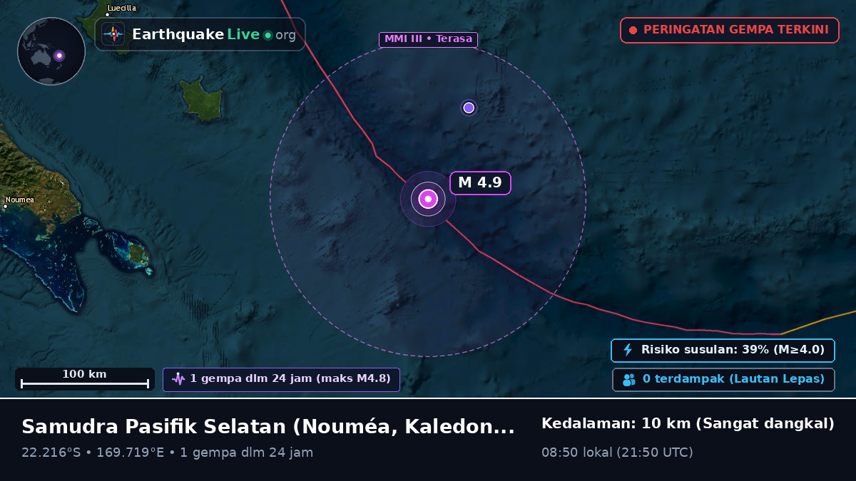 Samudra Pasifik Selatan (Kaledonia Baru)