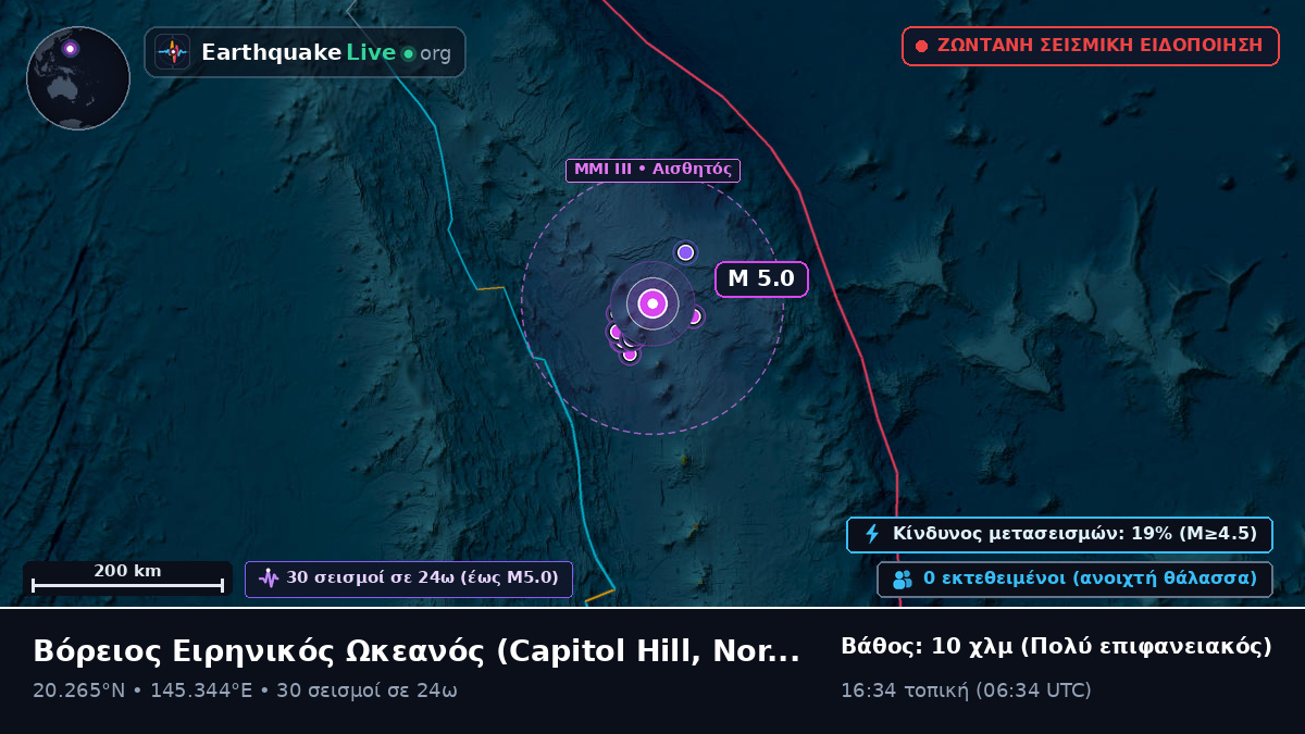 Βόρειος Ειρηνικός Ωκεανός (Northern Mariana Islands)