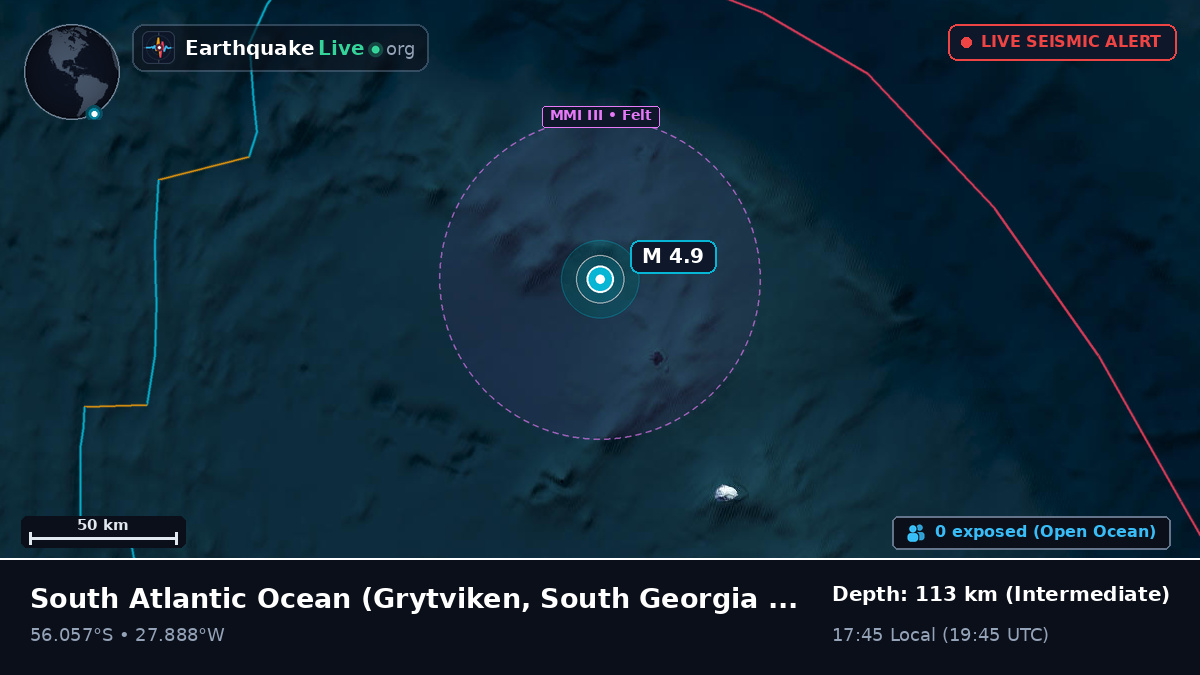 South Atlantic Ocean (South Georgia and the Islands)