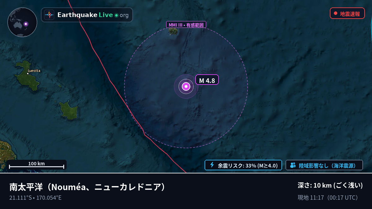 南太平洋 (ニューカレドニア)