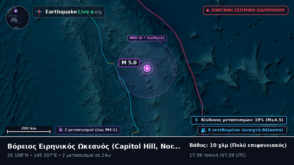 Βόρειος Ειρηνικός Ωκεανός (Northern Mariana Islands)