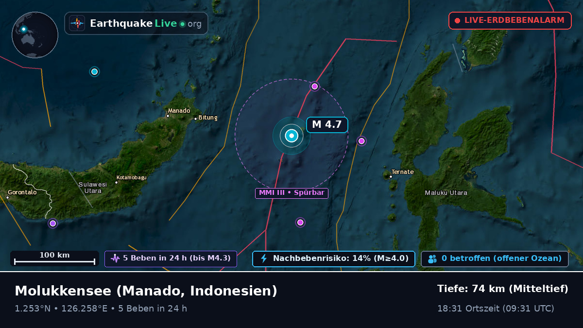 Molukkensee (Indonesien)