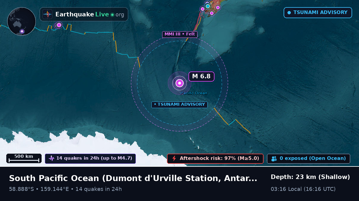 South Pacific Ocean (Antarctica)
