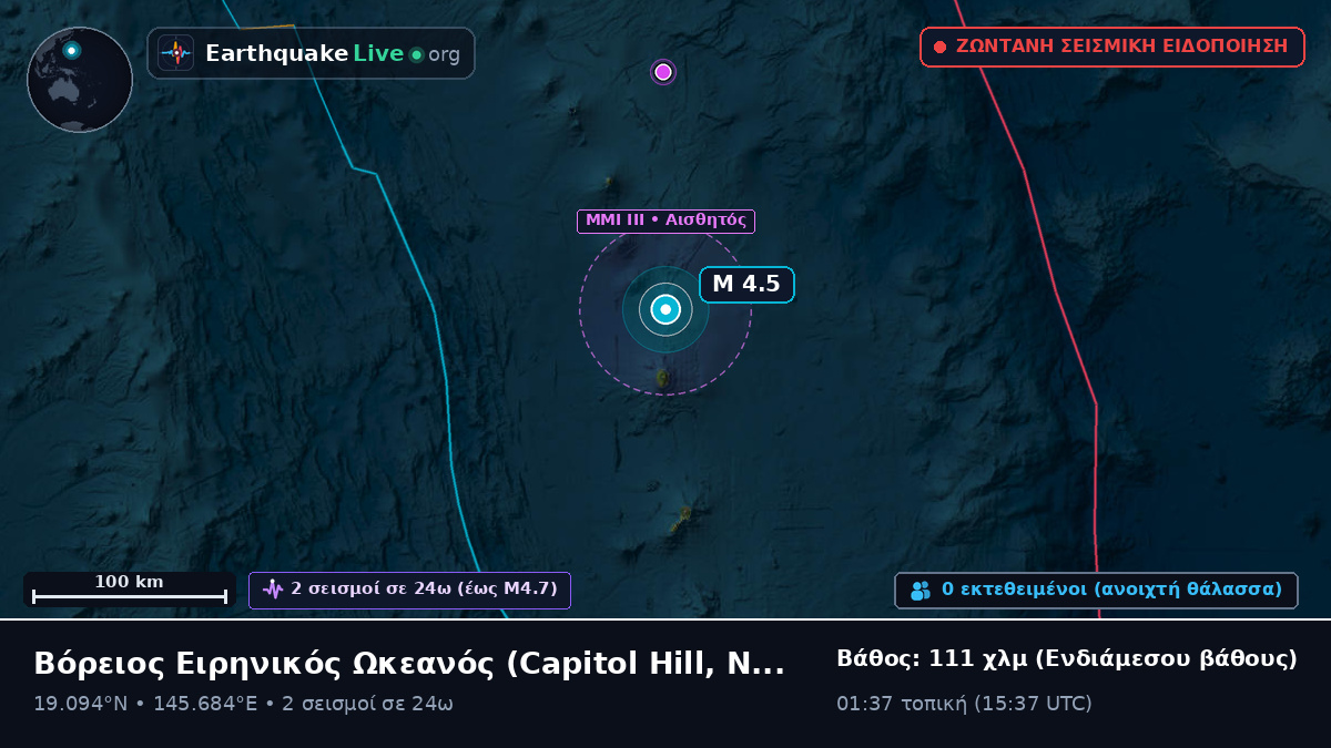 Βόρειος Ειρηνικός Ωκεανός (Northern Mariana Islands)