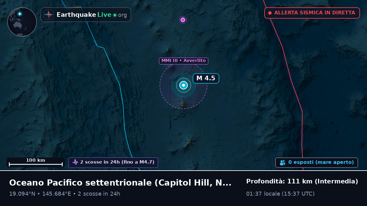Oceano Pacifico settentrionale (Northern Mariana Islands)