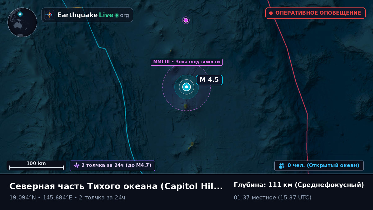 Северная часть Тихого океана (Northern Mariana Islands)