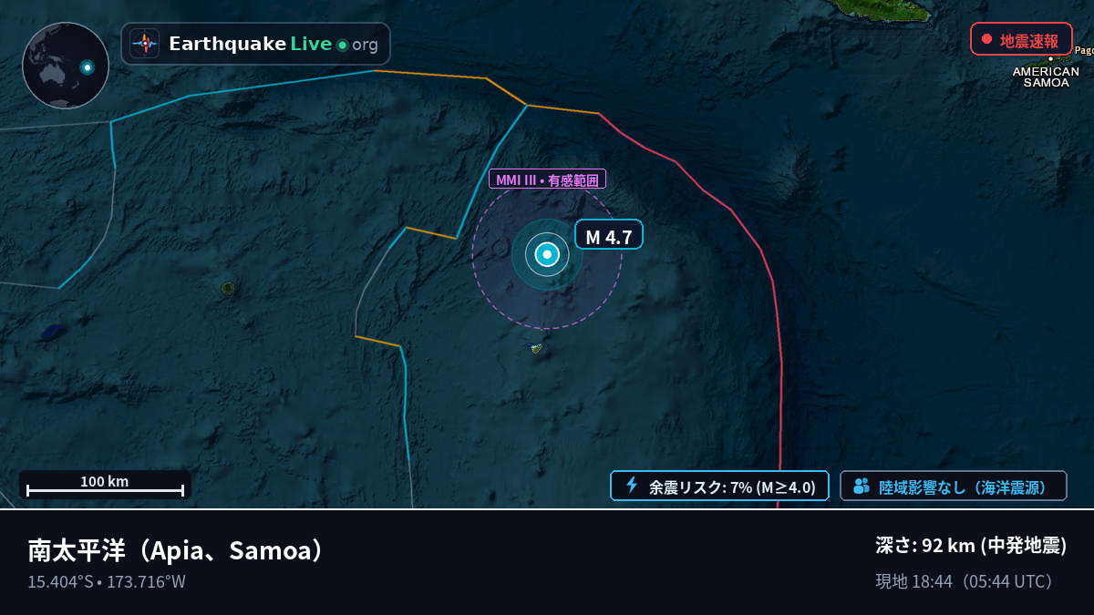 南太平洋 (Samoa)